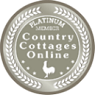 Country Cottages Online Platinum Award